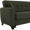 ΚΑΝΑΠΕΣ ΚΡΕΒΑΤΙ HEMA TΡΙΘΕΣΙΟΣ ΨΗΛΗ ΠΛΑΤΗ DARK OLIVE HM3242.05 215x84x88Υεκ.