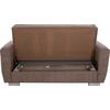 ΚΑΝΑΠΕΣ ΚΡΕΒΑΤΙ POLYA ΔΙΘΕΣΙΟΣ ΚΑΦΕ HM3241.02 150x84x88 εκ.