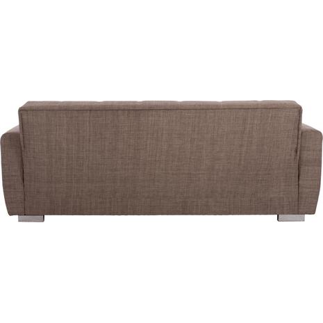 ΚΑΝΑΠΕΣ ΚΡΕΒΑΤΙ POLYA ΤΡΙΘΕΣΙΟΣ ΚΑΦΕ HM3240.02 215x80x77 εκ.