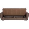 ΚΑΝΑΠΕΣ ΚΡΕΒΑΤΙ POLYA ΤΡΙΘΕΣΙΟΣ ΚΑΦΕ HM3240.02 215x80x77 εκ.