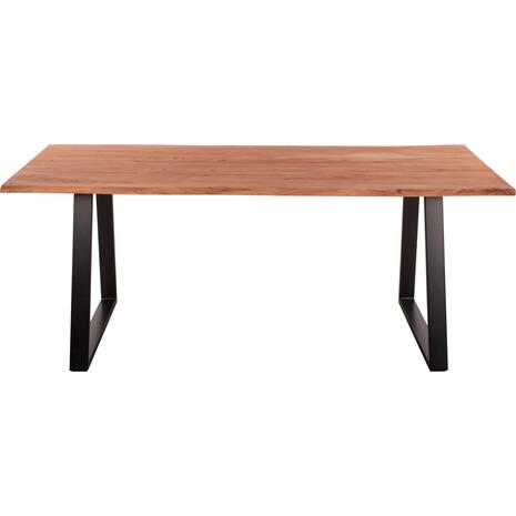 ΤΡΑΠΕΖΙ ΤΡΑΠΕΖΑΡΙΑΣ SOFIA SLIM HM8501.11 ΑΠΟ ΜΑΣΙΦ ΞΥΛΟ ΑΚΑΚΙΑΣ 200x100x77Υ εκ.