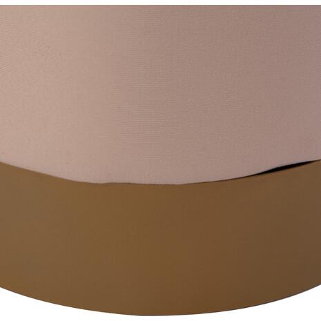 ΣΚΑΜΠΟ VINDE HM9260.03 ΜΠΕΖ  ΜΕ ΧΡΥΣΗ ΒΑΣΗ Φ40x35 εκ.