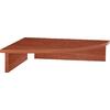 ΒΑΣΗ ΟΘΟΝΗΣ DEVON ΓΡΑΦΕΙΟΥ ΤΡΙΓΩΝΗ APPLE WOOD HM2451.04 50x50x11.6Υεκ.