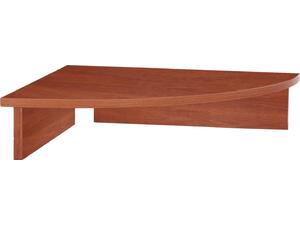 ΒΑΣΗ ΟΘΟΝΗΣ DEVON ΓΡΑΦΕΙΟΥ ΤΡΙΓΩΝΗ APPLE WOOD HM2451.04 50x50x11.6Υεκ.