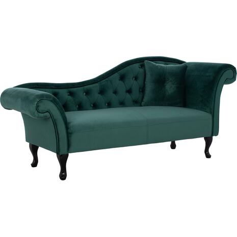 ΑΝΑΚΛΙΝΔΡΟ T.CHESTERFIELD NIOVI HM3008.03 ΚΥΠΑΡΙΣΣΙ ΒΕΛΟΥΔΟ-ΜΑΥΡΑ ΠΟΔΙΑ 187x61x82Υ