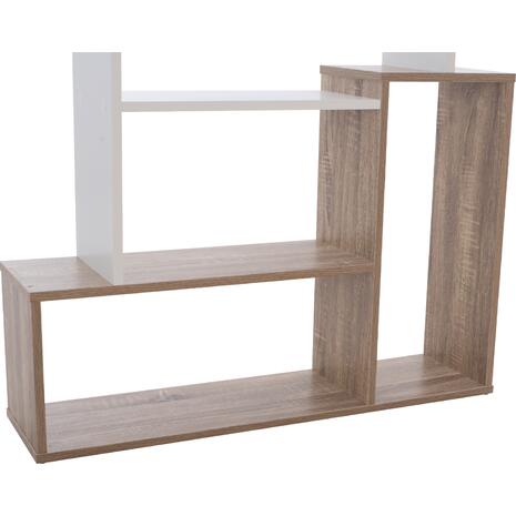 ΒΙΒΛΙΟΘΗΚΗ SHAY HM8768.01 85X22X140 ΛΕΥΚΟ