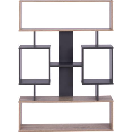 ΒΙΒΛΙΟΘΗΚΗ CHANDLER HM8769.02 90X19.5X130  ΓΚΡΙ