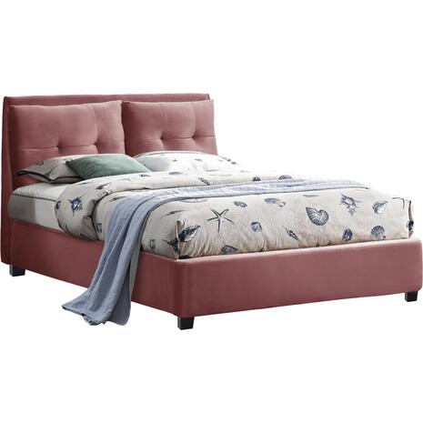 ΚΡΕΒΑΤΙ BILLIE ΜΕ ΒΕΛΟΥΔΟ ΣΑΠΙΟ ΜΗΛΟ HM551.12 160Χ200