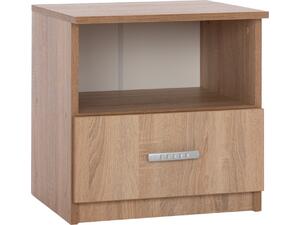 ΚΟΜΟΔΙΝΟ ΜΕ ΣΥΡΤΑΡΙ ADLER SONAMA OAK HM2431.01 45x40x48 εκ.