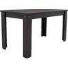ΤΡΑΠΕΖΙ ΚΟΥΖΙΝΑΣ KELVIN 140x80x77Υεκ. WENGE HM2429.02