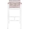 ΣΚΑΜΠΟ ΜΠΑΡ ΑΛΟΥΜΙΝΙΟΥ ΛΕΥΚΟ ΜΕ POLYWOOD 52 x 58 x 108 εκ. HM5790.01