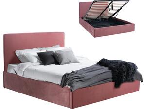 ΚΡΕΒΑΤΙ ALLIE HM584.12 160Χ200 ΜΕ ΑΠΟΘΗΚΕΥΤΙΚΟ ΧΩΡΟ ΣΑΠΙΟ ΜΗΛΟ
