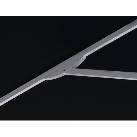 ΕΠΑΓΓΕΛΜΑΤΙΚΗ ΟΜΠΡΕΛΑ ALU ΤΗΛΕΣΚΟΠΙΚΗ HM6031.03 4x4x2,95-4Μ ΜΕ ΜΑΥΡΟ ΑΚΡΥΛΙΚΟ ΠΑΝΙ