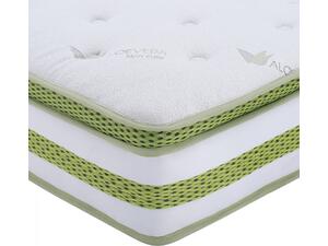 ΣΤΡΩΜΑ 150X200 ΑΝΩΣΤΡΩΜΑ ALOE VERA LATEX SUPER POCKET SPRING HM349.15 (ROLL PACKING)