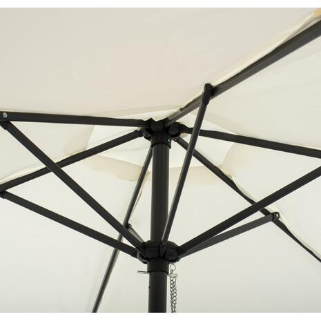 ΟΜΠΡΕΛΑ ΑΛΟΥΜΙΝΙΟΥ Φ250x236 εκ.ΜΕ 6 ΑΚΤΙΝΕΣ KACEN HM6030.02 ΕΚΡΟΥ ΓΚΡΙ