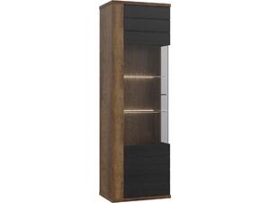 ΒΙΤΡΙΝΑ ΜΕΛΑΜΙΝΗΣ RYKER HM8855 ΚΑΡΥΔΙ ΓΚΡΙ 62,1x41,6x197,1 εκ.