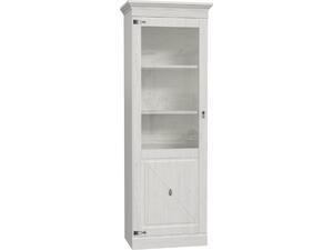 ΒΙΤΡΙΝΑ ΜΕΛΑΜΙΝΗΣ LANCE HM8850 ΛΕΥΚΟ ANTIQUE 71,9x45x205,6 εκ.