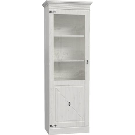 ΒΙΤΡΙΝΑ ΜΕΛΑΜΙΝΗΣ LANCE HM8850 ΛΕΥΚΟ ANTIQUE 71,9x45x205,6 εκ.