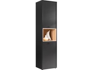 ΒΙΤΡΙΝΑ ΜΕΛΑΜΙΝΗΣ LUCA HM8830 ΜΑΥΡΟ ΦΥΣΙΚΟ 49,8x41,5x195,1 εκ.