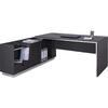 ΓΡΑΦΕΙΟ ΕΠΑΓΓΕΛΜΑΤΙΚΟ ΑΡΙΣΤΕΡΗ ΓΩΝΙΑ ROSEWOOD HM2112L 200X160X76Υ εκ.