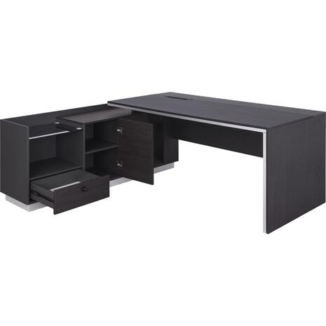 ΓΡΑΦΕΙΟ ΕΠΑΓΓΕΛΜΑΤΙΚΟ ΑΡΙΣΤΕΡΗ ΓΩΝΙΑ ROSEWOOD HM2112L 200X160X76Υ εκ.