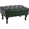 ΤΑΜΠΟΥΡΕ ΥΠΟΠΟΔΙΟ T.CHESTERFIELD EMMA HM226.08 PU ΚΥΠΑΡΙΣΣΙ-ΜΑΥΡΑ ΠΟΔΙΑ 80x45x39Yεκ.