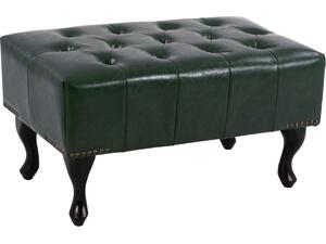ΤΑΜΠΟΥΡΕ ΥΠΟΠΟΔΙΟ T.CHESTERFIELD EMMA HM226.08 PU ΚΥΠΑΡΙΣΣΙ-ΜΑΥΡΑ ΠΟΔΙΑ 80x45x39Yεκ.