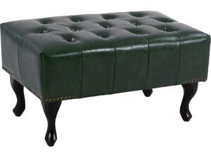 ΤΑΜΠΟΥΡΕ ΥΠΟΠΟΔΙΟ ΚΥΠΑΡΙΣΣΙ PU T.CHESTERFIELD EMMA 80x45x39Y εκ.HM226.08