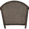 ΚΑΡΕΚΛΑ PRETORIA ΜΕΤΑΛΛΙΚΗ BAMBOO LOOK ΚΑΦΕ HM5718 54x62x89 εκ.