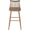 ΣΚΑΜΠΟ ΜΠΑΡ HM8459.25 VANESSA ΣΕ ΚΑΠΟΥΤΣΙΝΟ ΧΡΩΜΑ 43x49x107Υ εκ. (σετ 2 τεμαχίων)