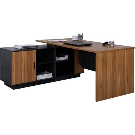 ΕΠΑΓΓΕΛΜΑΤΙΚΟ ΓΡΑΦΕΙΟ SUPREME HM2363 ΓΩΝΙΑ ΑΝΑΣΤΡΕΨΙΜΗ 160x140x75Υ εκ.