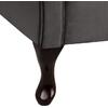 ΑΝΑΚΛΙΝΔΡΟ T.CHESTERFIELD ΓΚΡΙ ΒΕΛΟΥΔΟ NIOVI HM3008.10 ΔΕΞΙ ΜΠΡΑΤΣΟ 189x61x84Yεκ.
