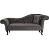 ΑΝΑΚΛΙΝΔΡΟ T.CHESTERFIELD ΓΚΡΙ ΒΕΛΟΥΔΟ NIOVI HM3008.10 ΔΕΞΙ ΜΠΡΑΤΣΟ 189x61x84Yεκ.