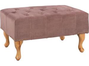 ΤΑΜΠΟΥΡΕ T.CHESTERFIELD EMMA HM226.05 ΣΑΠΙΟ ΜΗΛΟ ΒΕΛΟΥΔΟ-ΠΟΔΙΑ ΣΕ ΦΥΣΙΚΟ 78x46x40Y