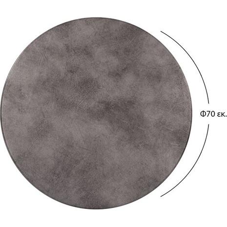 ΕΠΙΦΑΝΕΙΑ ΤΡΑΠΕΖΙΟΥ Φ70Χ2.5εκ. WERZALIT CEMENT 5648 HM5228.12