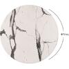 ΕΠΙΦΑΝΕΙΑ ΤΡΑΠΕΖΙΟΥ Φ70Χ2.5εκ. WERZALIT MARBLE WHITE-GREY 5657 HM5228.11
