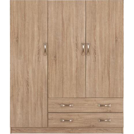 ΝΤΟΥΛΑΠΑ 3ΦΥΛΛΗ CARLY HM384.02 ΜΕ ΔΥΟ ΣΥΡΤΑΡΙΑ SONAMA 150X55Χ180Υεκ.