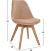 ΣΕΤ ΤΡΑΠΕΖΑΡΙΑΣ 5ΤΜΧ PALOMA HM10382 MDF TOP ΣΕ SONAMA--ΜΠΕΖ ΚΑΡΕΚΛΕΣ