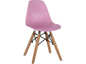 ΚΑΡΕΚΛΑ TWIST KID ΤΜΧ.HM8453.05 ΞΥΛΙΝΑ ΠΟΔΙΑ & ΚΑΘΙΣΜΑ ΡΟΖ PP 30,5Χ33Χ59 ΕΚ (σετ 4 τεμαχίων)