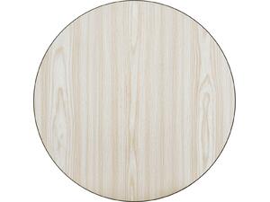 ΕΠΙΦΑΝΕΙΑ ΤΡΑΠΕΖΙΟΥ ΑΠΟ MDF Φ60 HM8436.03 ΔΡΥΣ ΜΑΥΡΟ