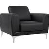 ΠΟΛΥΘΡΟΝΑ KENZIE HM3121.11 ΜΕ ΜΑΥΡΟ PU 89x81x81 εκ. (Μαύρο)