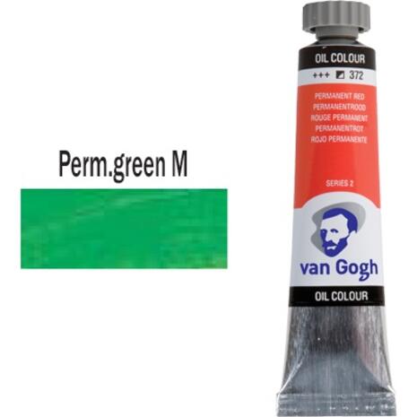 Χρώμα λαδιού Talens Van Gogh 20ml Νο614 Perm Green M (series 1)
