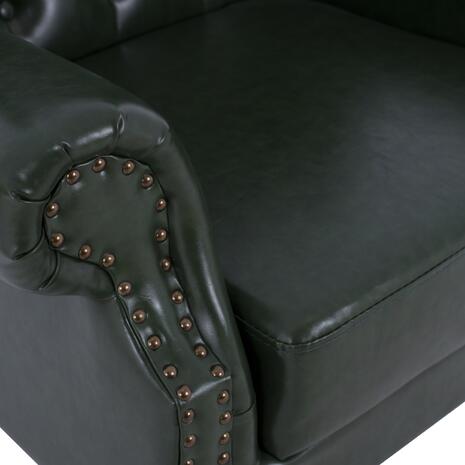 ΠΟΛΥΘΡΟΝΑ-ΜΠΕΡΖΕΡΑ T.CHESTERFIELD POLINA HM0053.08 PU ΚΥΠΑΡΙΣΣΙ 83x79x104 εκ (Κυπαρισσί)