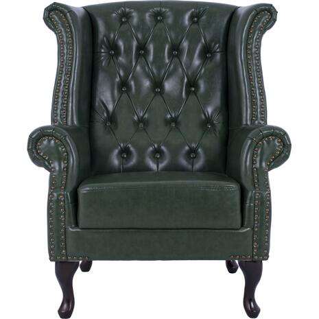 ΠΟΛΥΘΡΟΝΑ-ΜΠΕΡΖΕΡΑ T.CHESTERFIELD POLINA HM0053.08 PU ΚΥΠΑΡΙΣΣΙ 83x79x104 εκ (Κυπαρισσί)