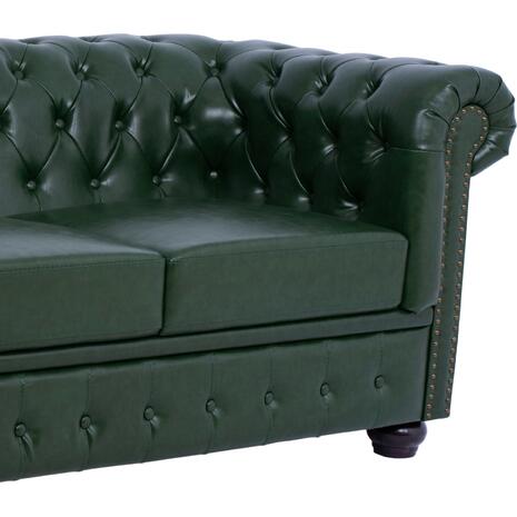 ΚΑΝΑΠΕΣ 3ΘΕΣΙΟΣ T.CHESTERFIELD HM3009.08 ΤΕΧΝΟΔΕΡΜΑ ΚΥΠΑΡΙΣΣΙ 208x90x73 εκ.