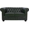 ΚΑΝΑΠΕΣ 2ΘΕΣΙΟΣ T.CHESTERFIELD HM3010.08 ΤΕΧΝΟΔΕΡΜΑ ΚΥΠΑΡΙΣΣΙ 150x90x72 εκ.