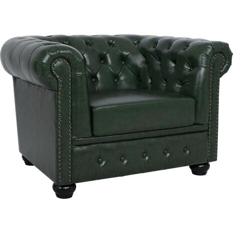ΠΟΛΥΘΡΟΝΑ T.CHESTERFIELD POLINA HM3011.08 PU ΚΥΠΑΡΙΣΣΙ 106x87x70Y εκ.