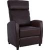 ΠΟΛΥΘΡΟΝΑ RELAX ΜΕ ΜΗΧΑΝΙΣΜΟ HIBER HM8319.02 ΜΕ PU ΚΑΦΕ 67x94x103 εκ. (Καφέ)