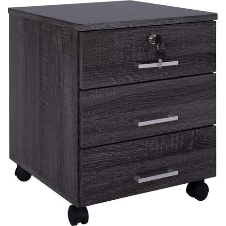 ΣΥΡΤΑΡΙΕΡΑ ΓΡΑΦΕΙΟΥ HAYDEN HM2282.01 ΣΕ ΑΝΘΡΑΚΙ ΧΡΩΜΑ 39.5x40x46.5Υεκ