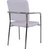 ΚΑΡΕΚΛΑ QUESTA ΜΕ ΜΠΡΑΤΣΑ HM1070.02 ΛΕΥΚΗ 56,5x59x85 cm (σετ 4 τεμαχίων)